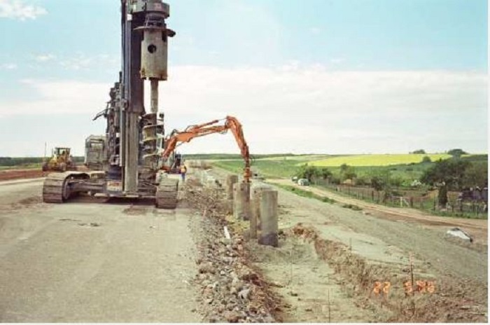 Lärmschutzwände an der A71